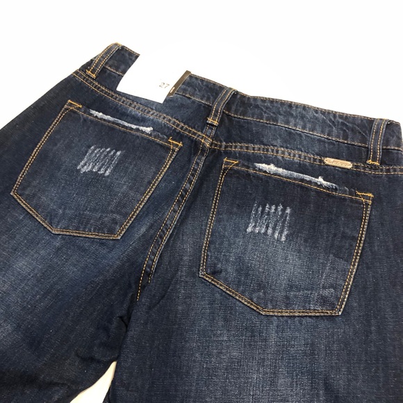 KanCan NWT Jeans Girlfriend Relaxed Cotton Ankle - Picture 7 of 9